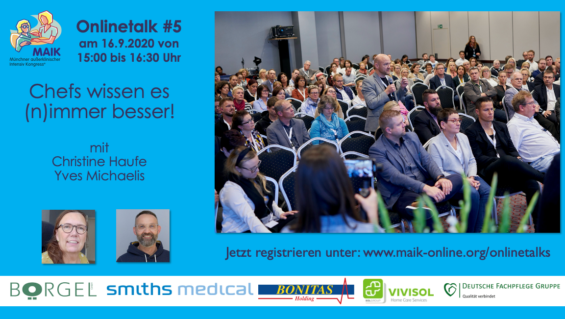 MAIK Online-Talk zum Thema